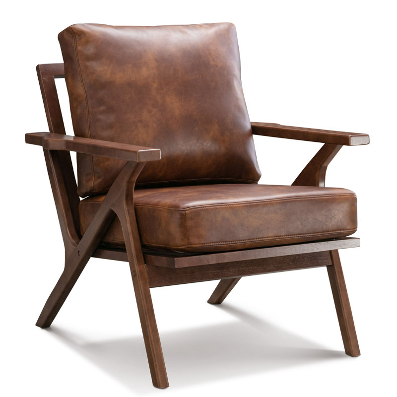 Classic Leather Arm Chair