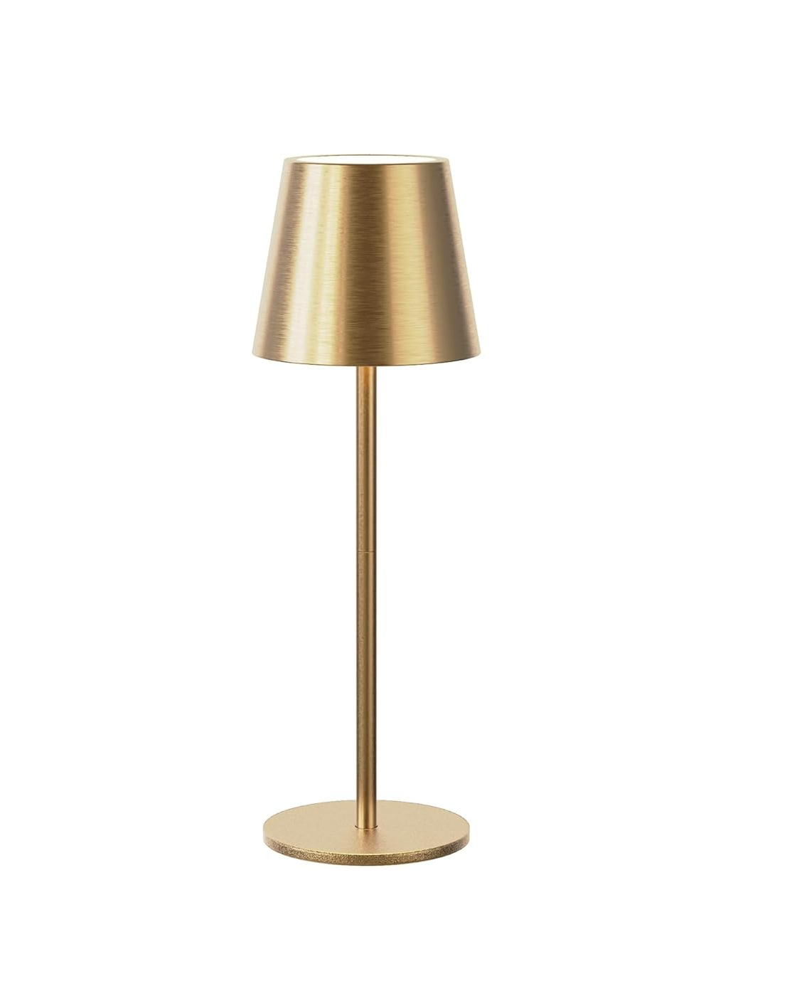 Wireless Tabletop LED Lamp - Gold