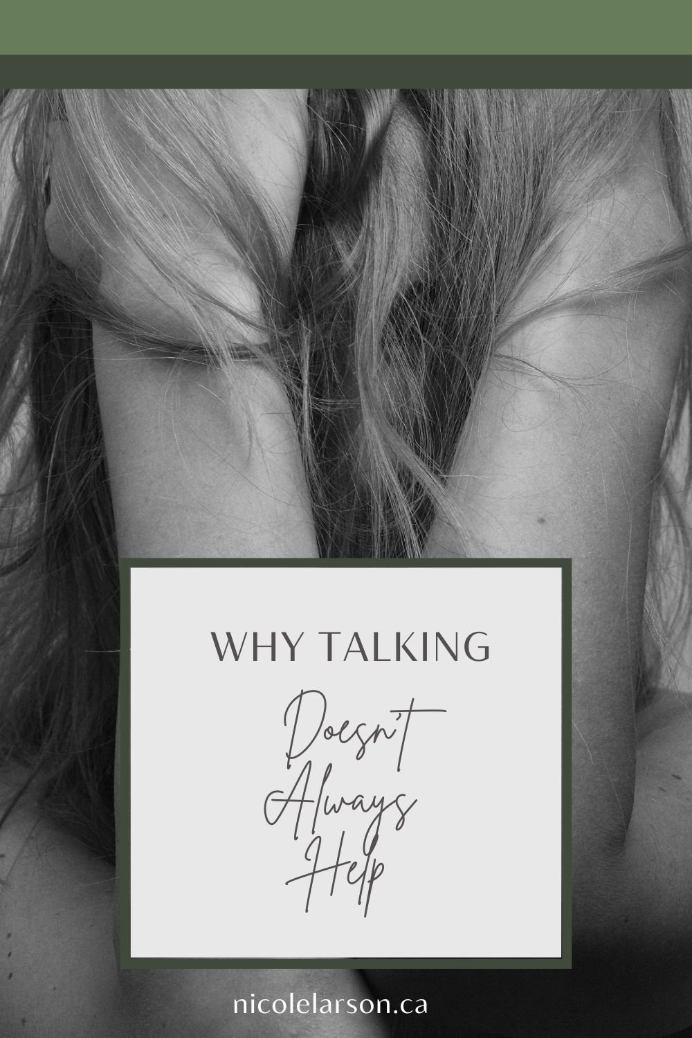 Why talking doesn’t always help