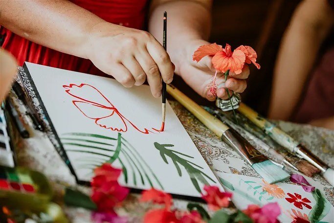 Have you heard about our new Watercolor Reverie Class? We are so excited to share more about it and early bird registration just opened!🌺
⠀⠀⠀⠀⠀⠀⠀⠀⠀
Introducing our brand new 6 week course: 🌟Watercolor Reverie: Painting Nature&rsquo;s Beauty &amp; F