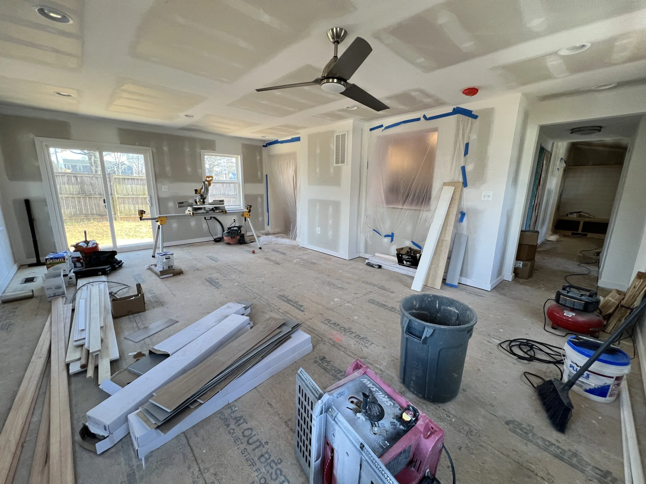 Living room addition