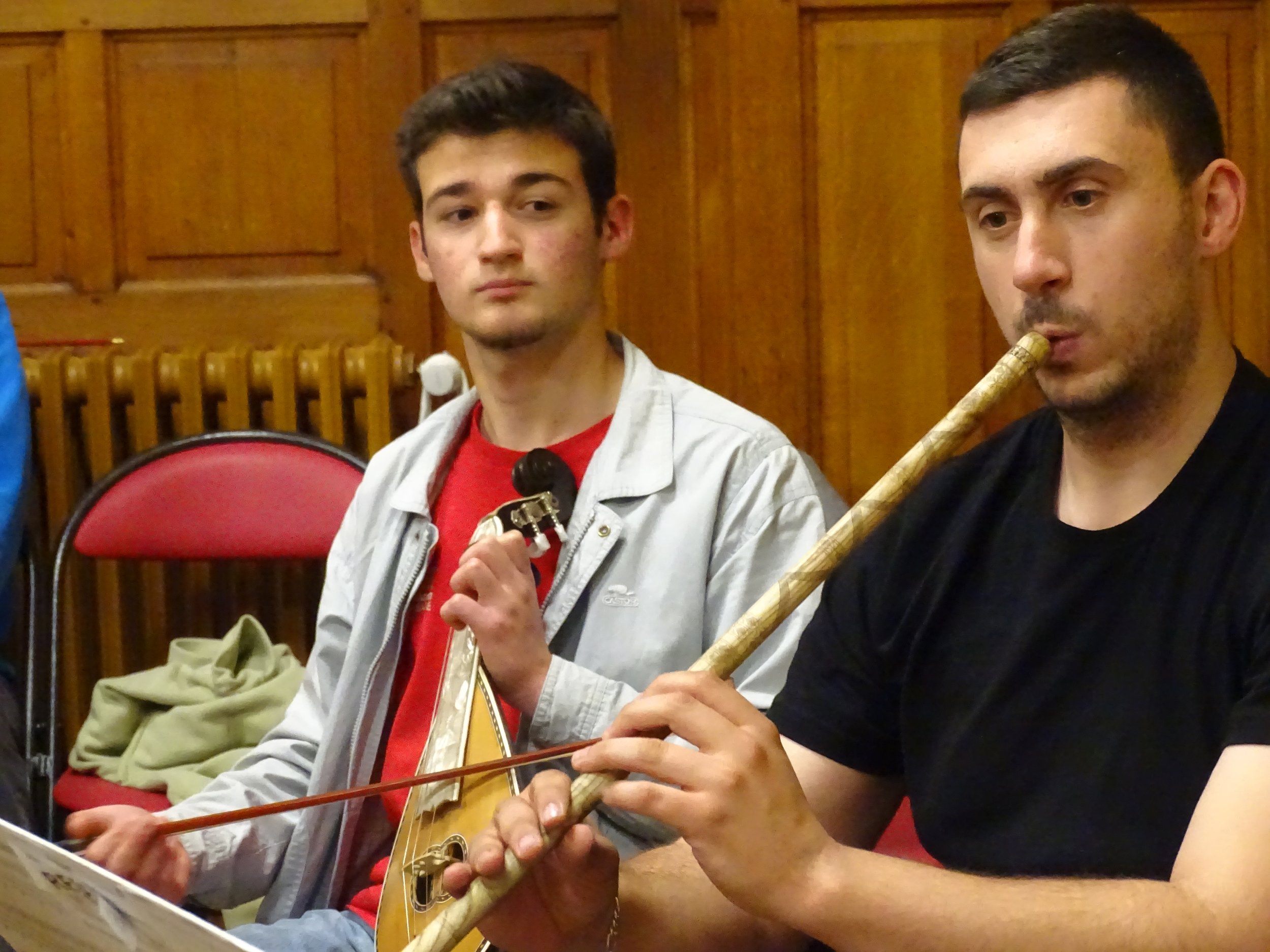 Konstantinos de Grèce et Robi de Macédoine.