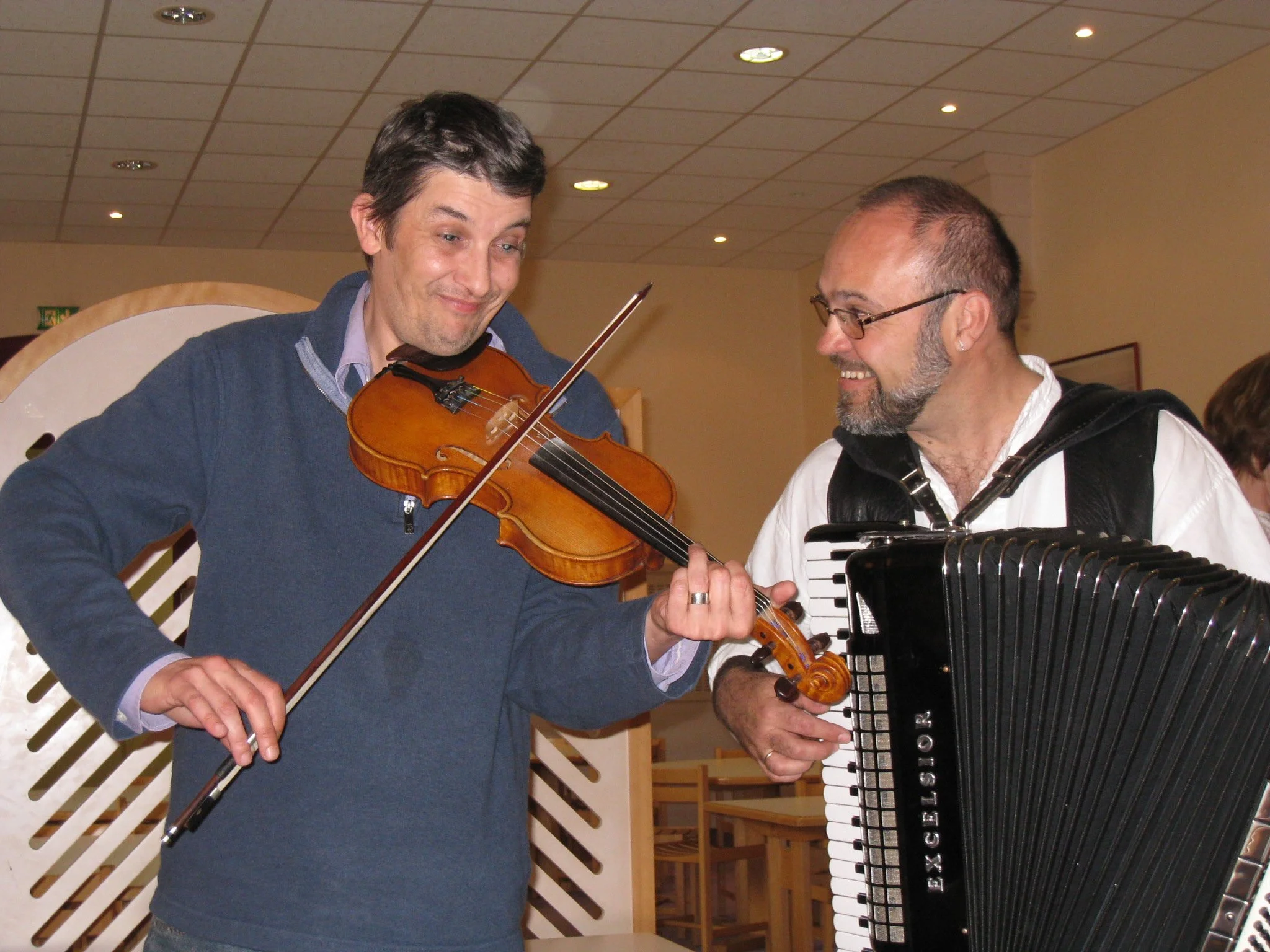 Patrick Ourceau et Sacha Smrekic