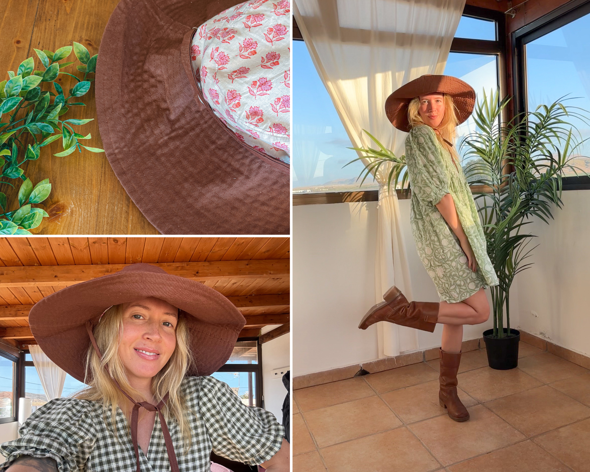 How to Add Support to a Wide-Brim Hat