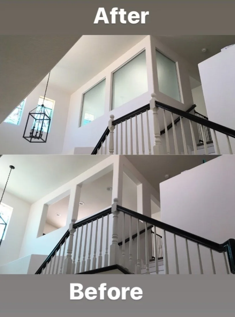 Custom glasswork installed by All That Glass in South Orange County