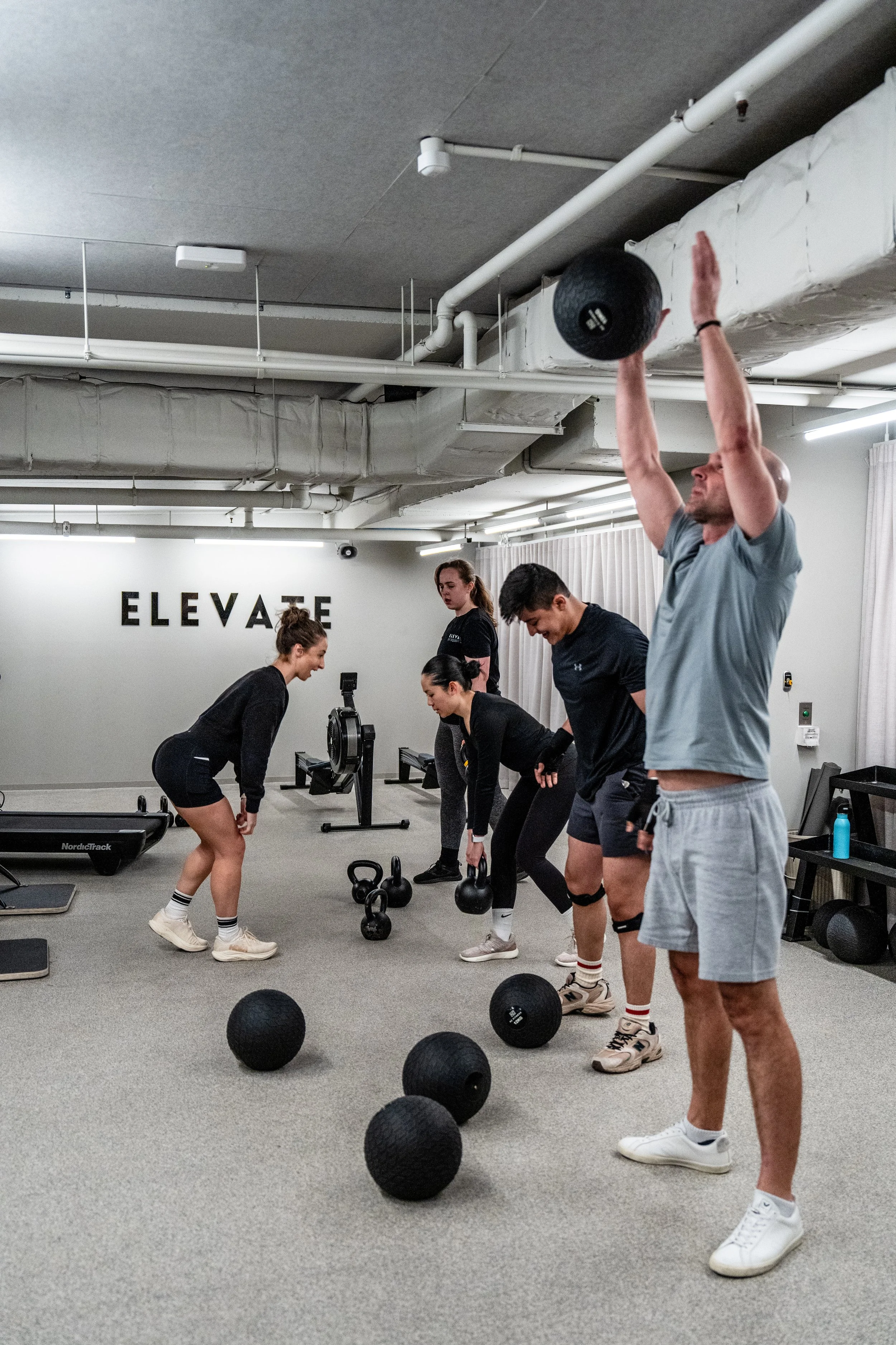 Group fitness classes
