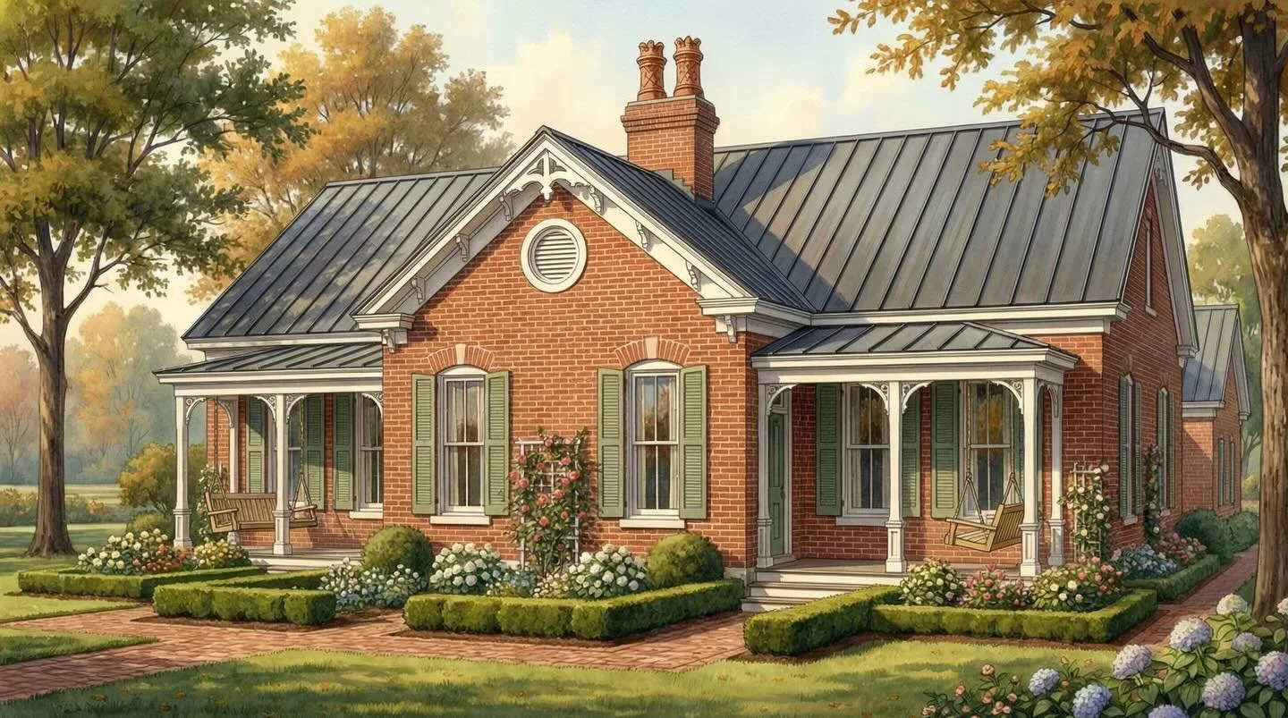 It&rsquo;s always fun designing a new structure in a strict historic style. Good historic design isn&rsquo;t about copying a single house; it&rsquo;s about understanding the language of the period. This new duplex borrows from Folk Victorian patterns