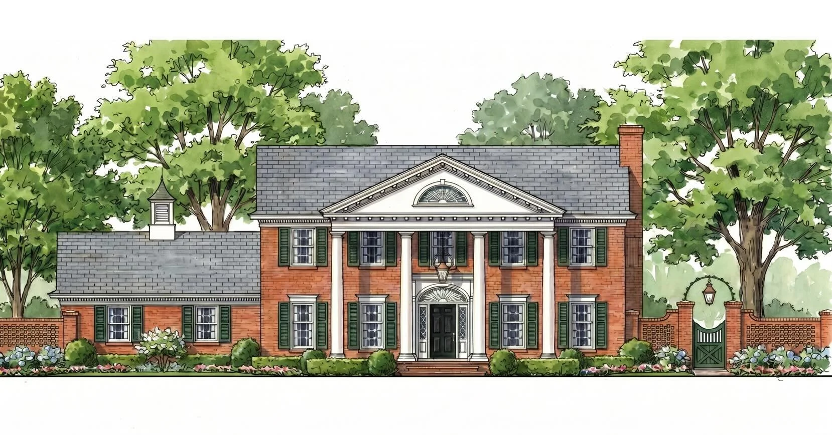 Another house with good bones, but the addition of some thoughtfully designed classical details makes all the difference to the curb appeal of this home. 

#architecture #traditionalarchitecture #classicalarchitecture #renovation #design