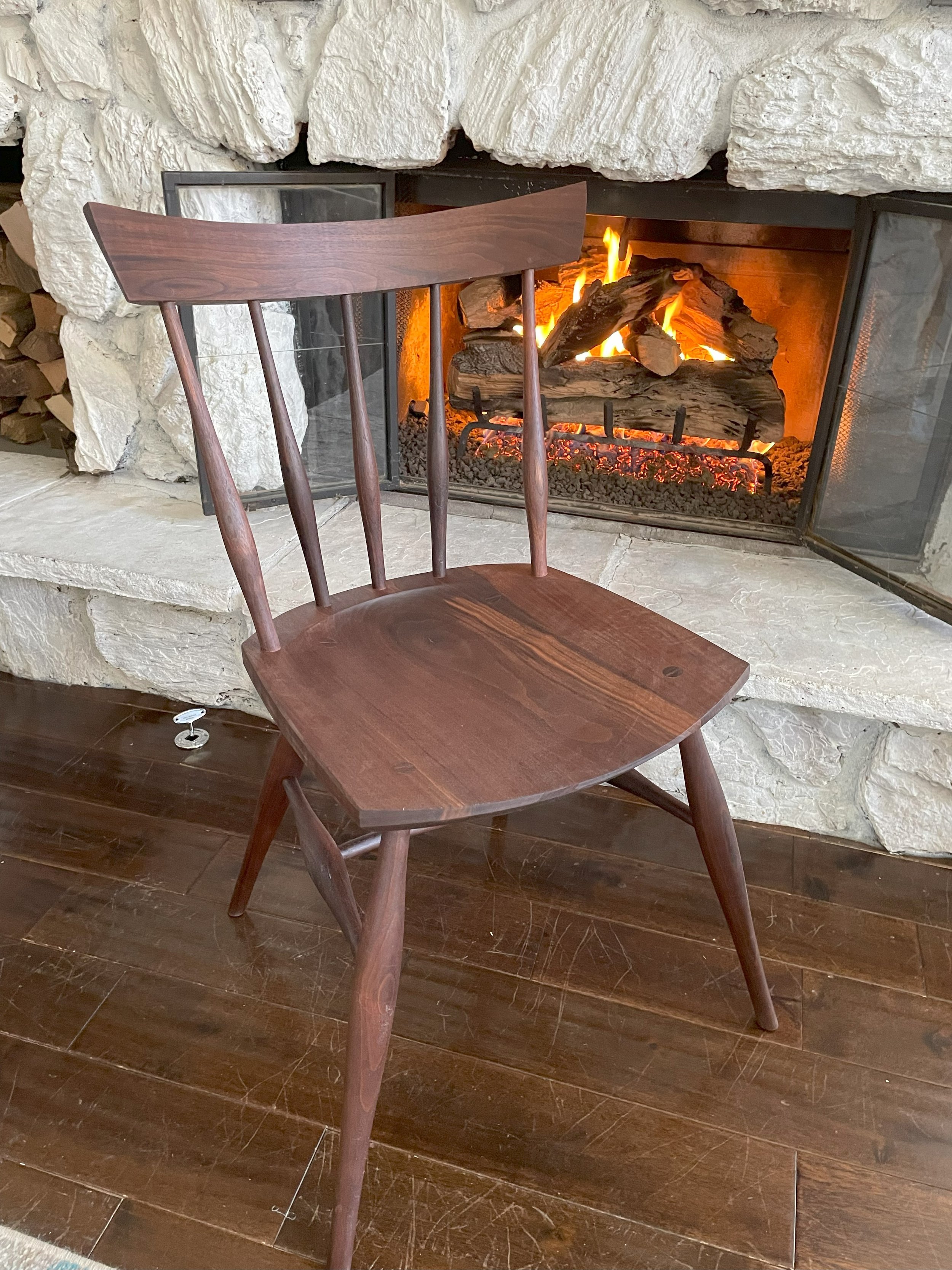 Ember Side Chair-Walnut
