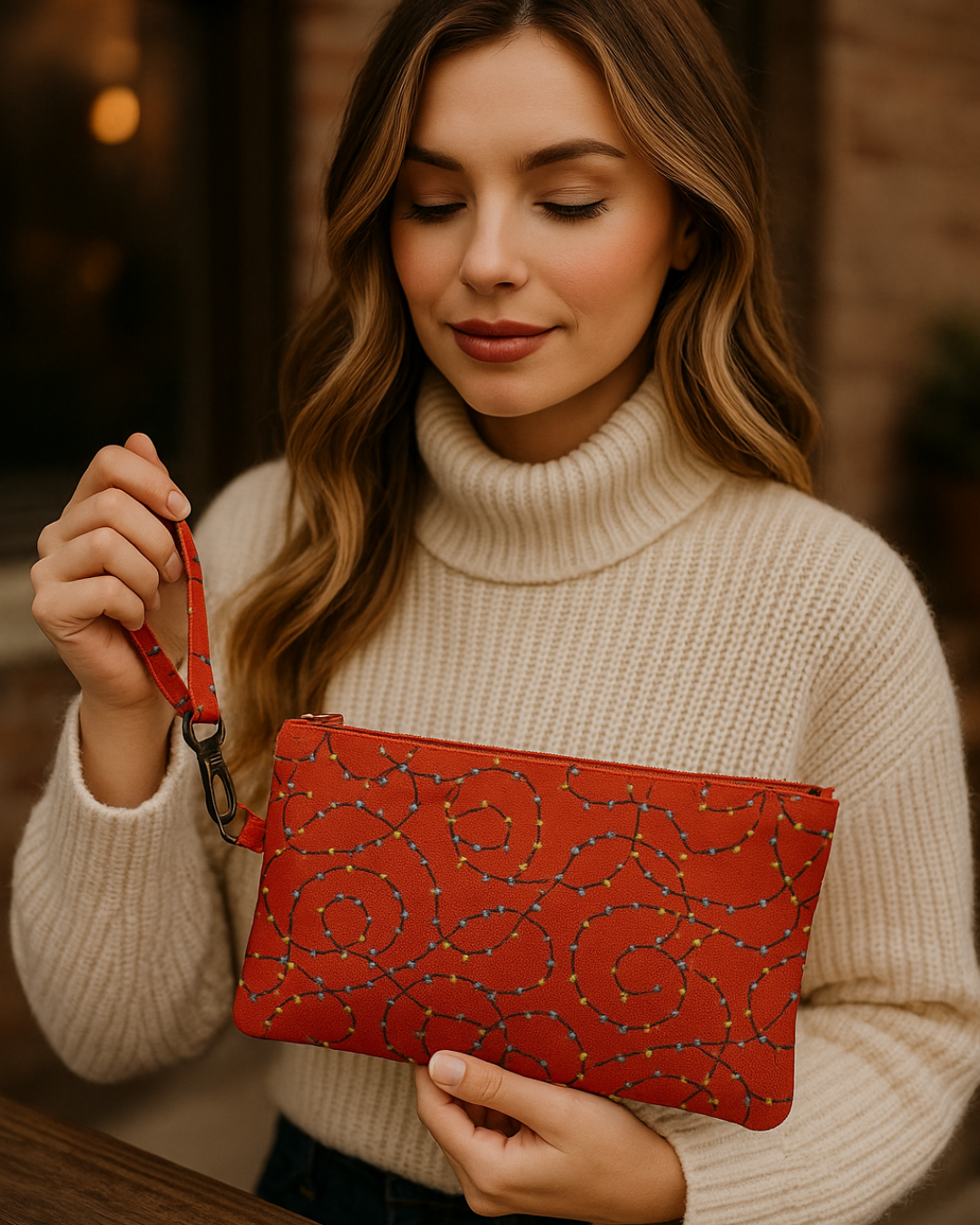 Christmas Wristlet