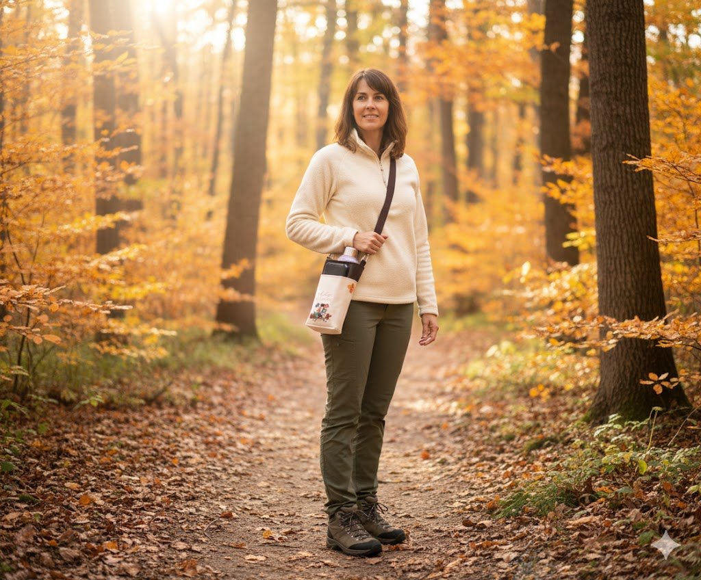 Fall designed Water Bottle Bag