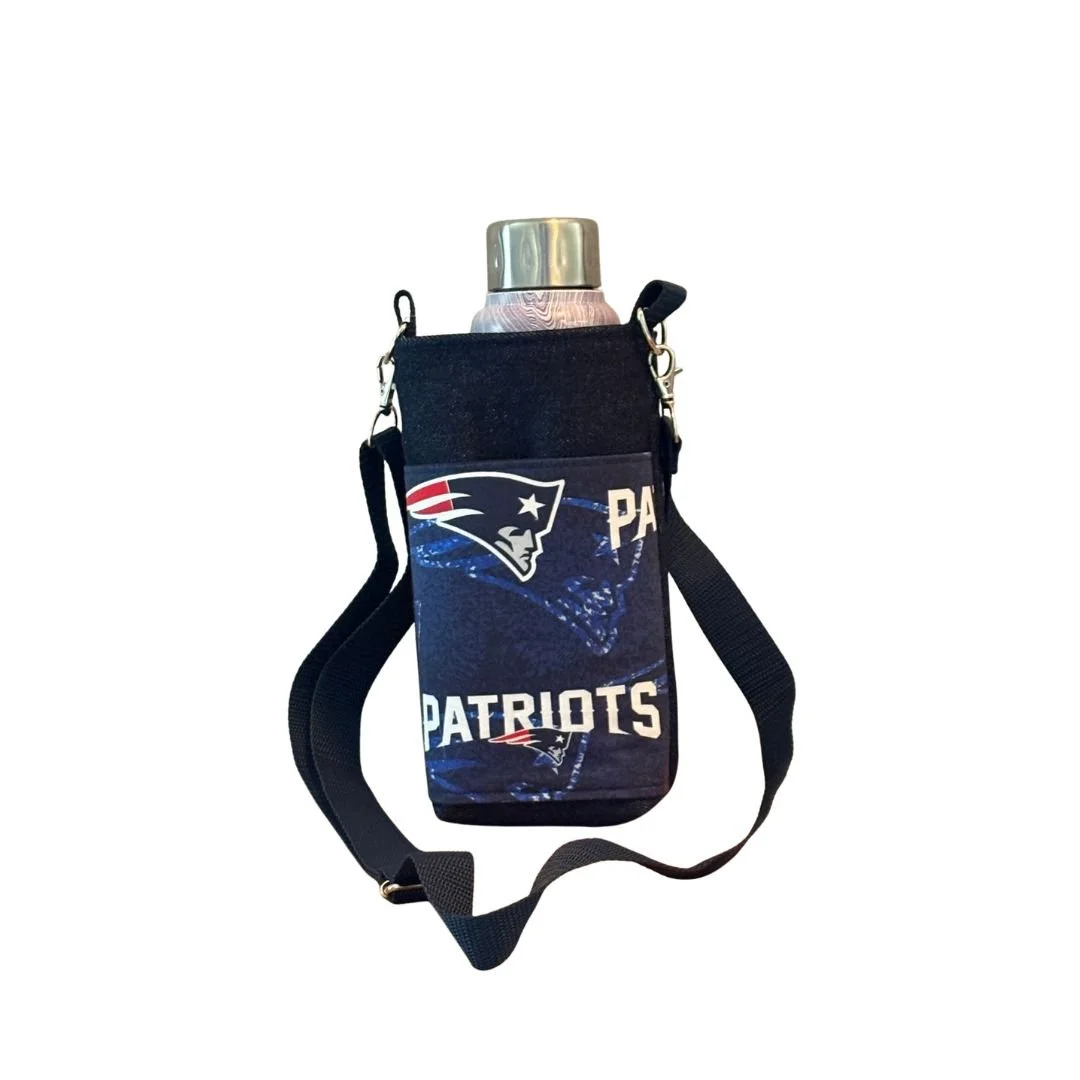 Patriots water bottle bag