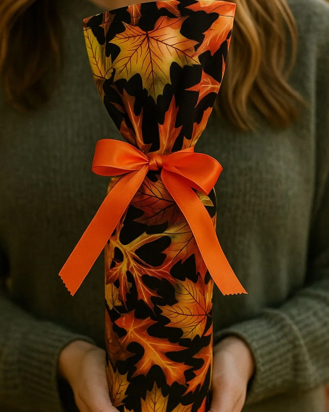 Fall/Winter Holiday Wine Gift Bag