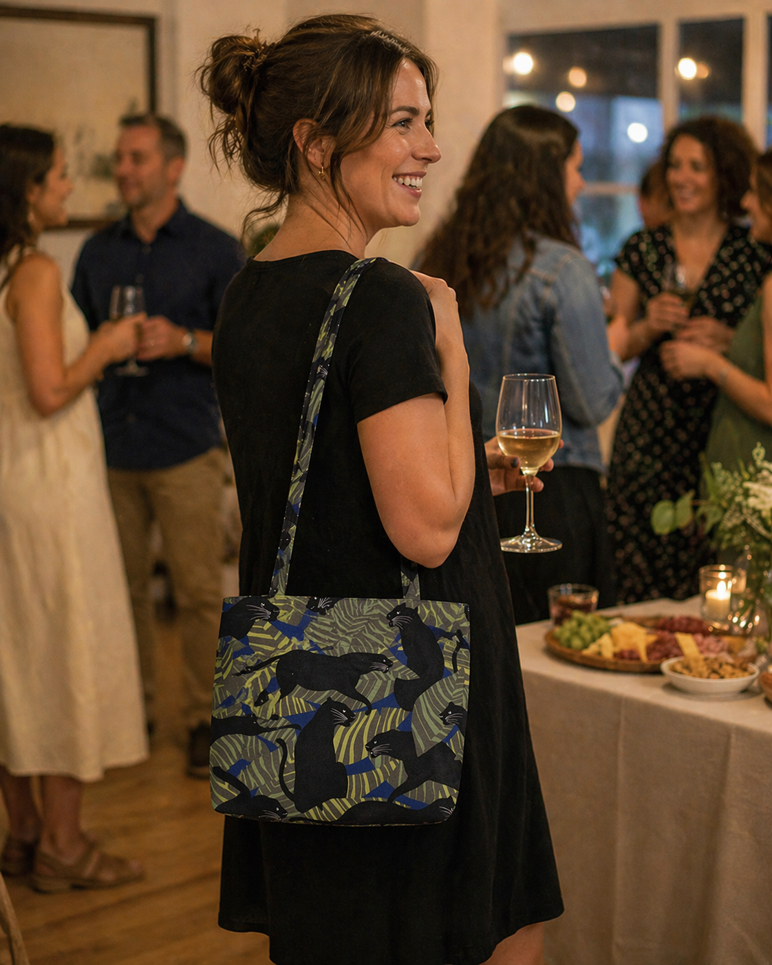 Panther image at a party.png
