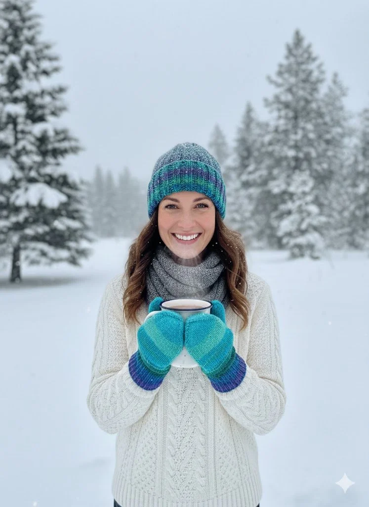 Hand Knitted Mittens – Cozy Winter Mittens