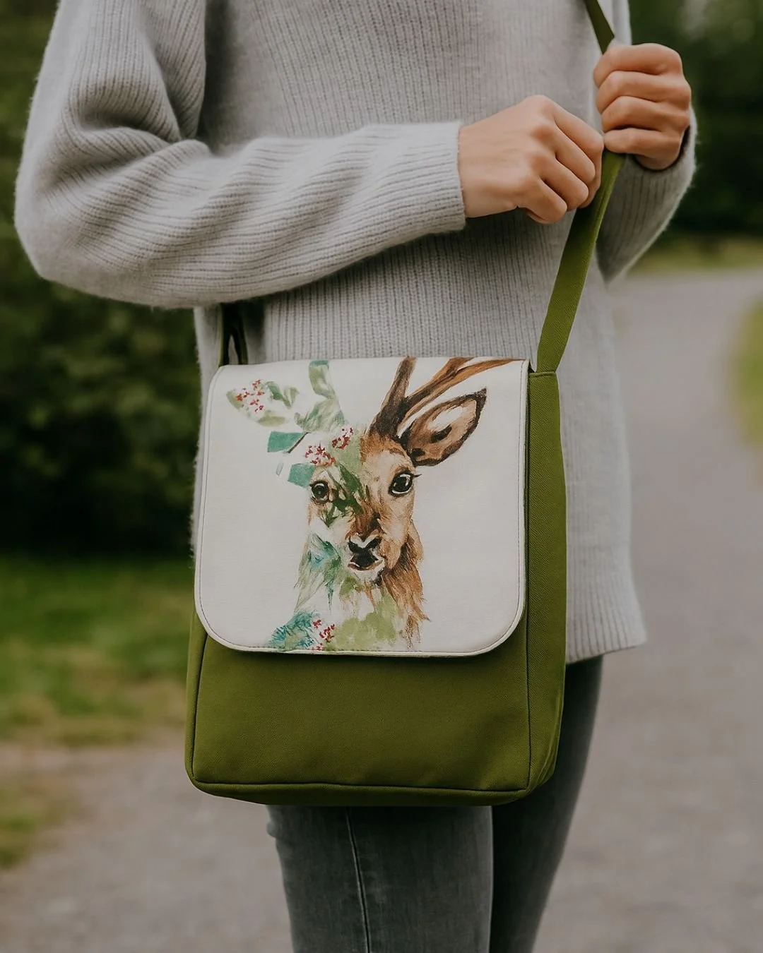 Animal Design Messenger Bag