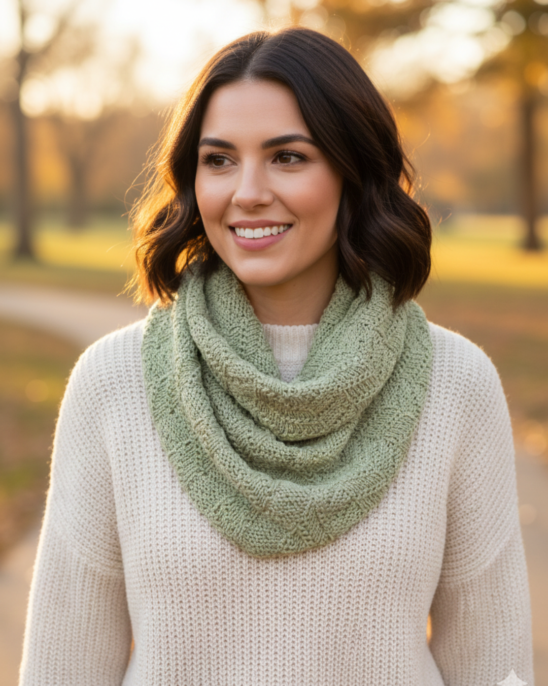 Knitted Infinity Scarf