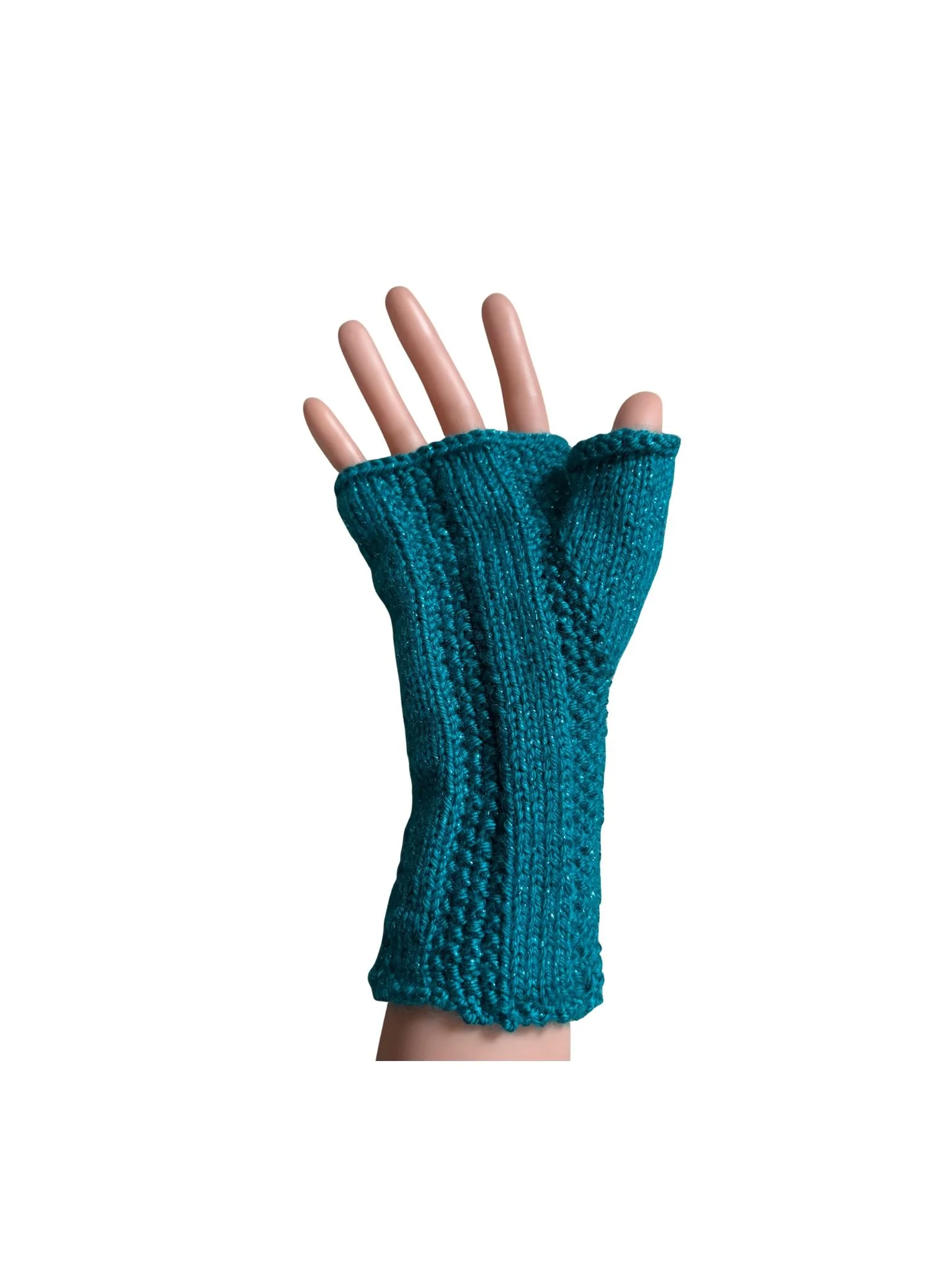 Fingerless gloves turquoise with sparkles.jpg