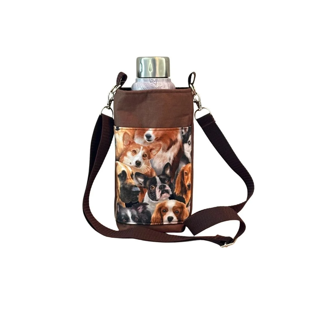 Dogs water bottle bag