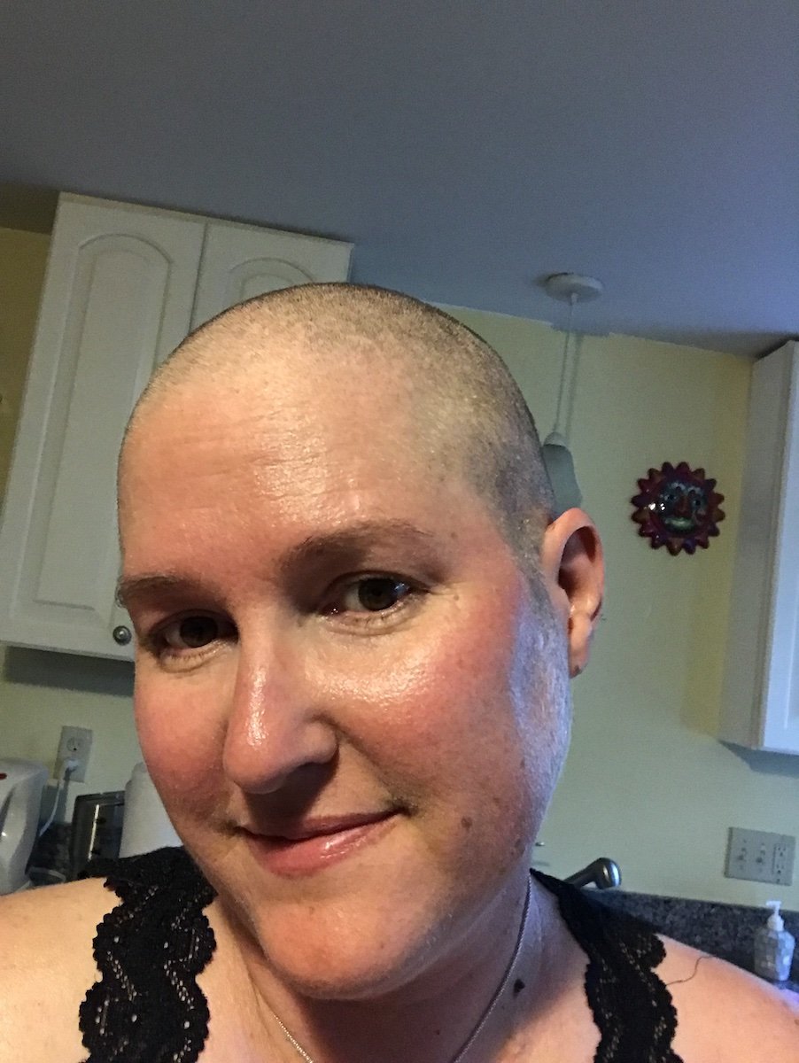 July 24, 2018, buzz cut © Misty Krueger. All rights reserved