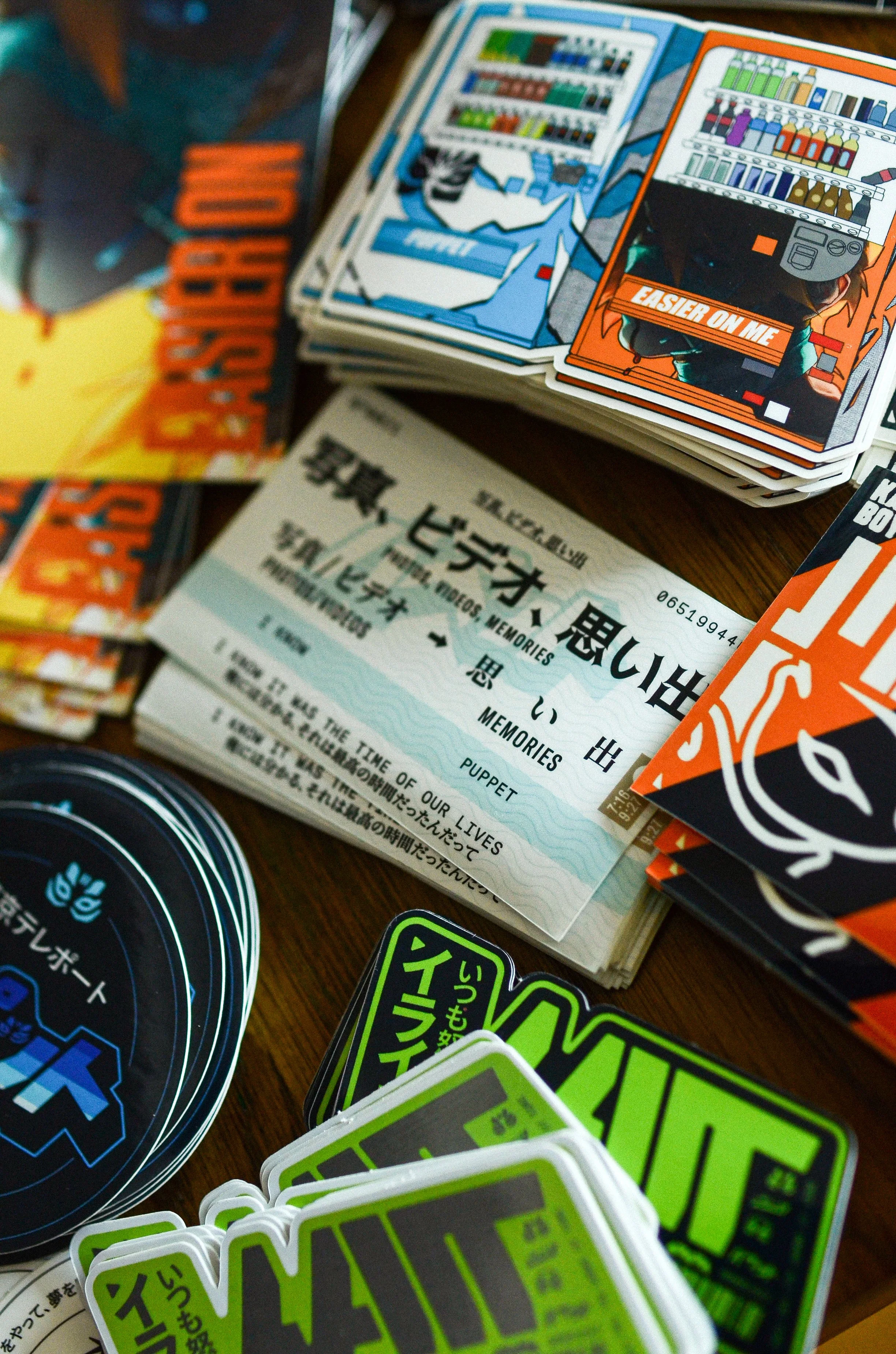 Photos, Videos, Memories Train Ticket Sticker