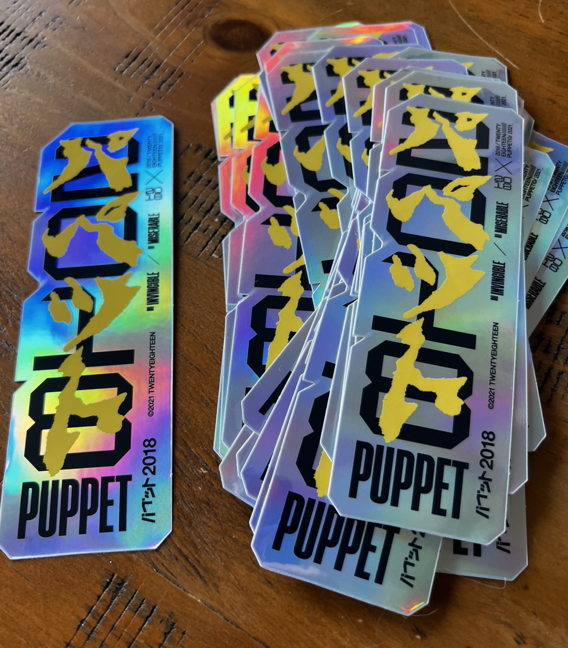 2018 Sticker - REFLECTIVE