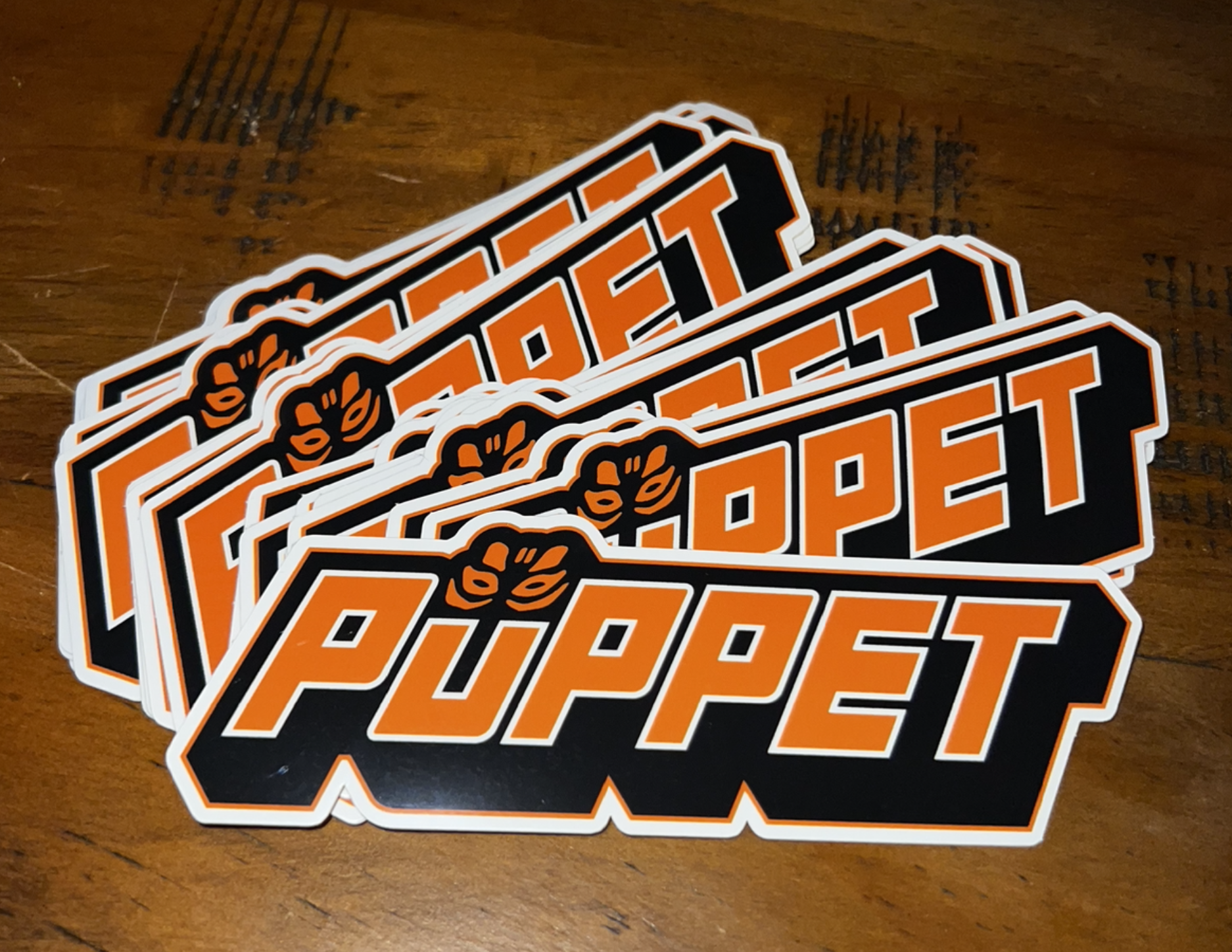 IKYKWIA Era Logo Sticker - ORANGE