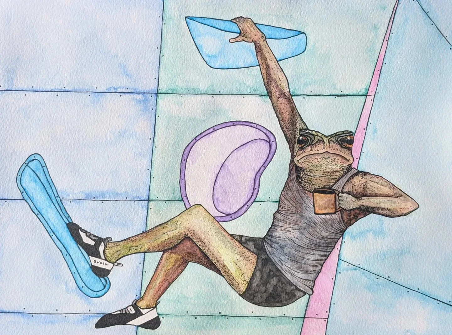 Bouldering Toad
