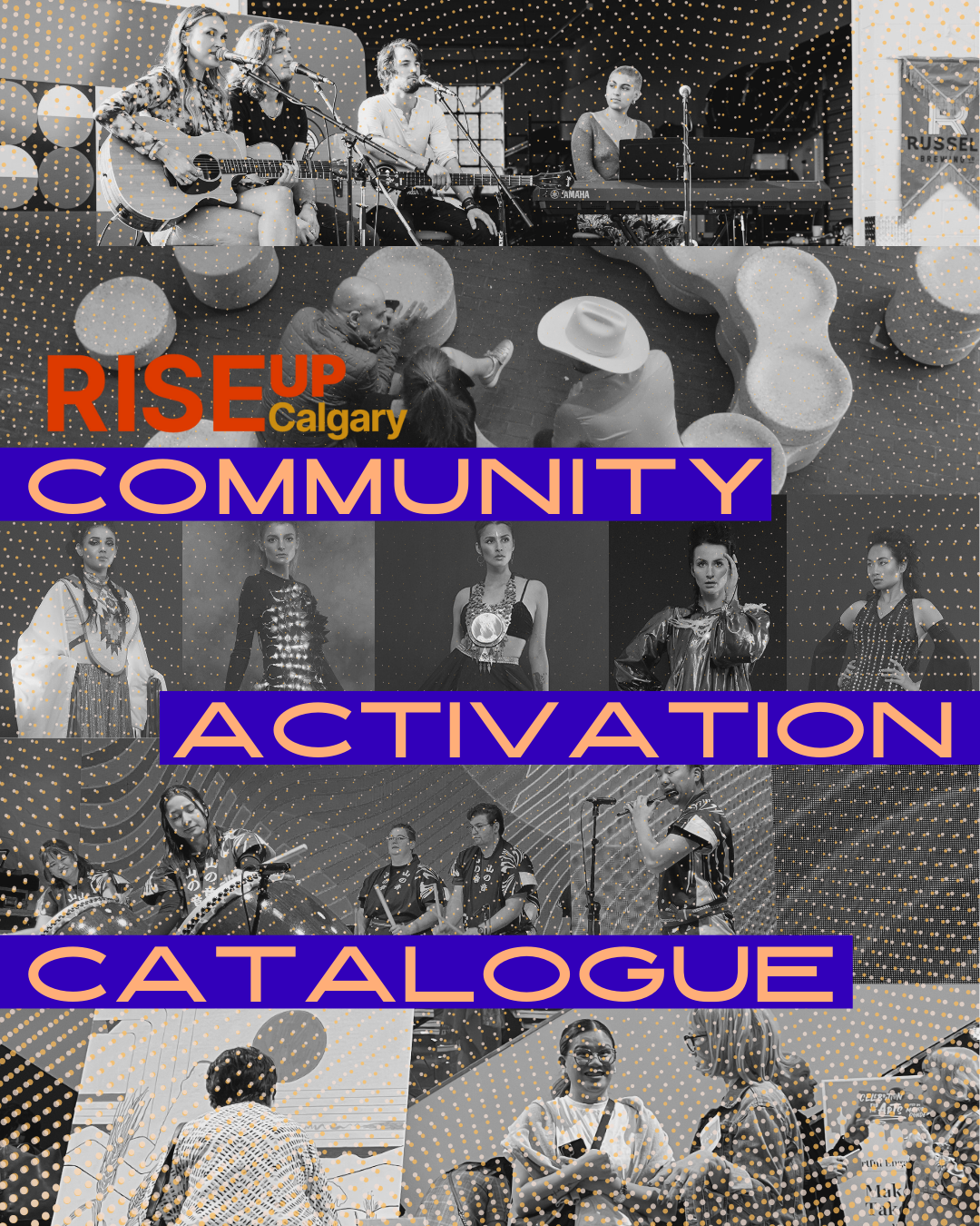 Graphic of RISE UP Calgary Community Activation Catalogue