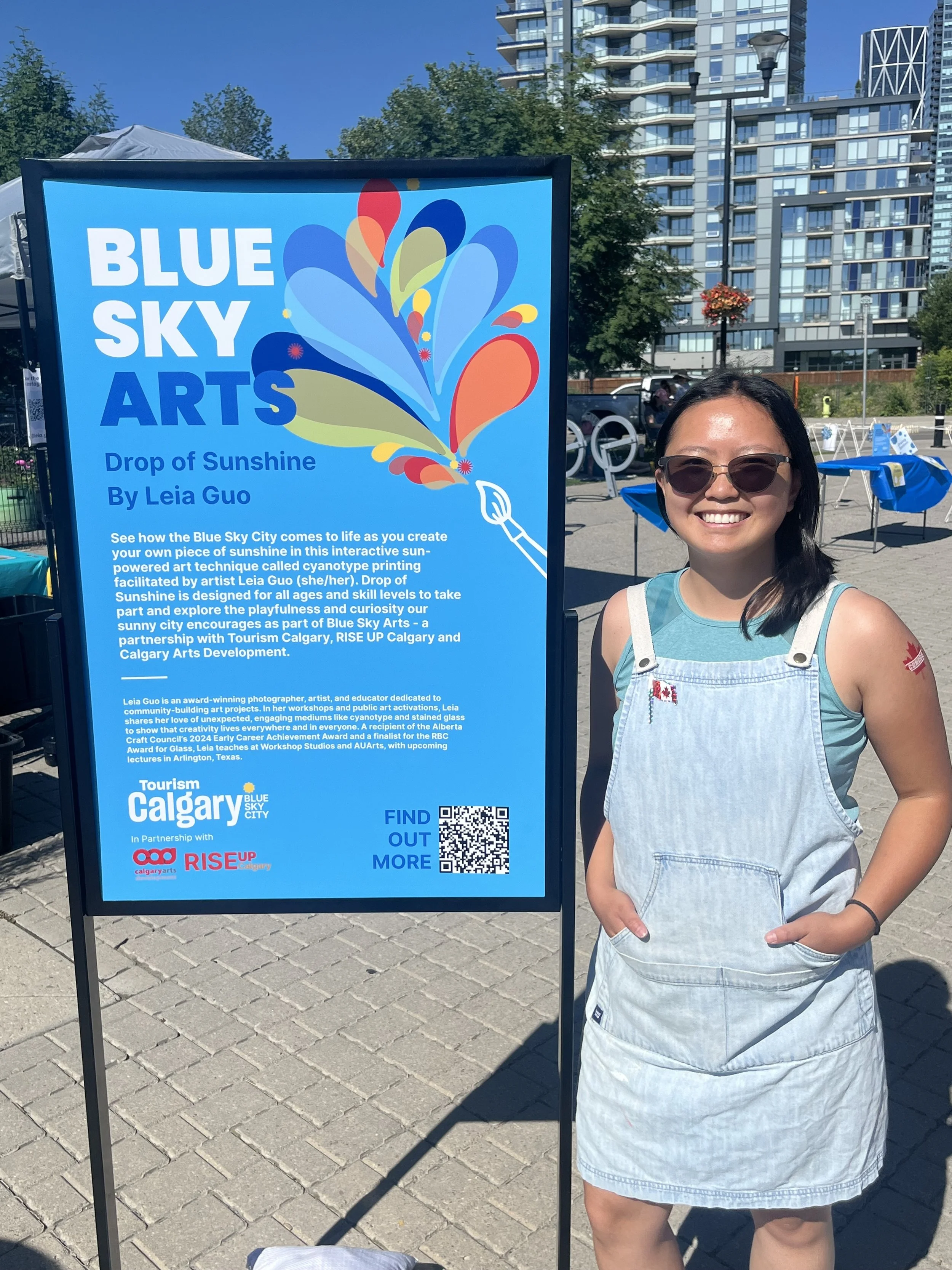 Blue Sky Arts – Artist Leia Guo