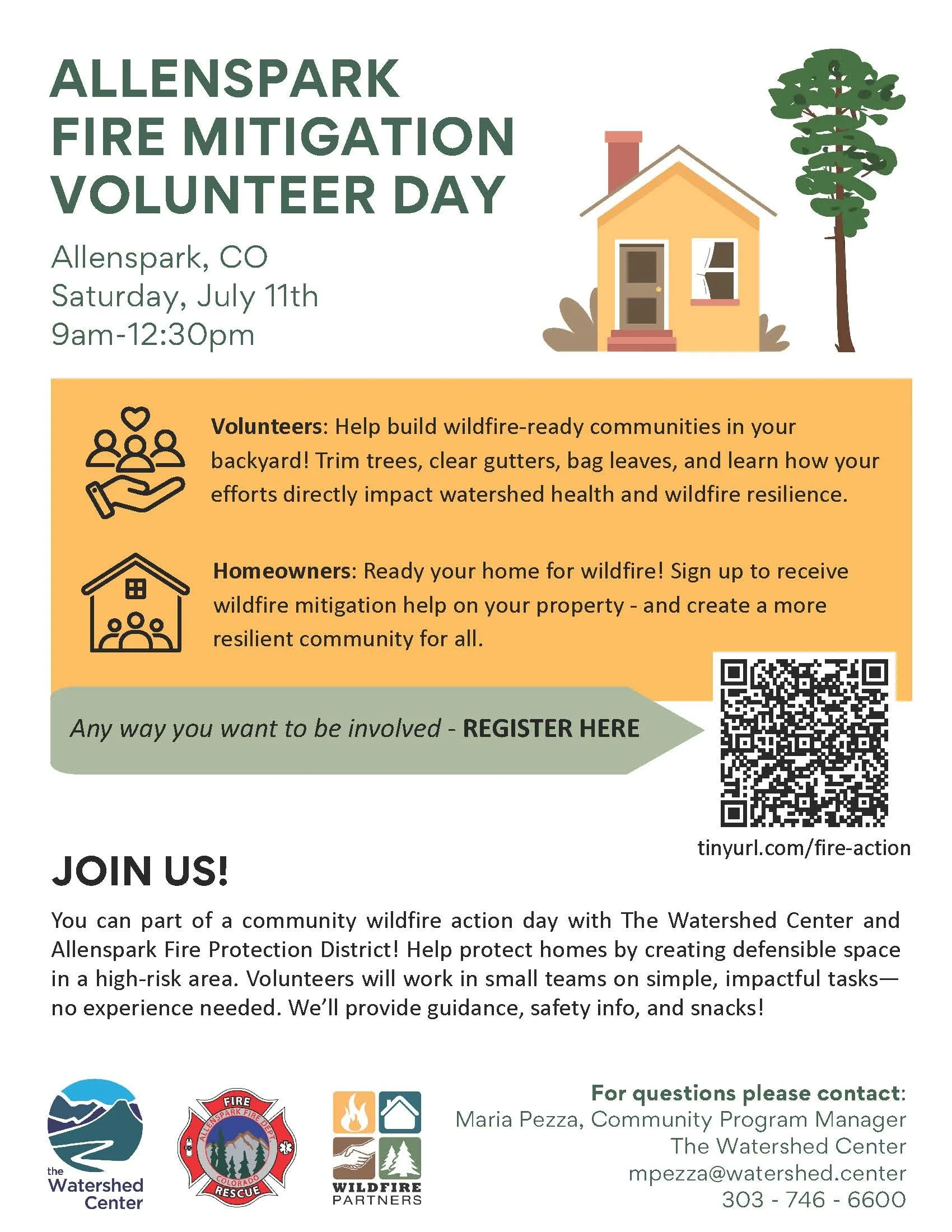 Allenspark Fire Mitigation Volunteer Day