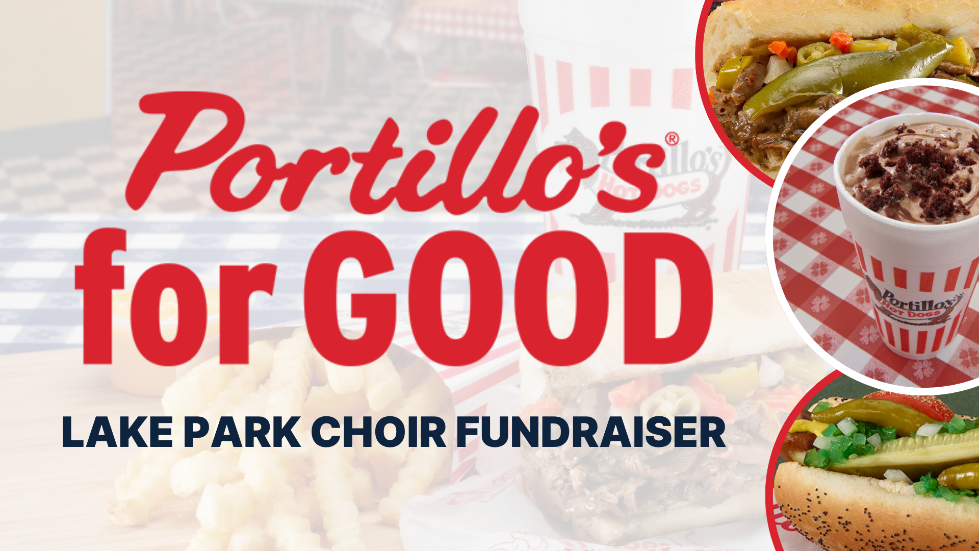 Portillo's Fundraiser