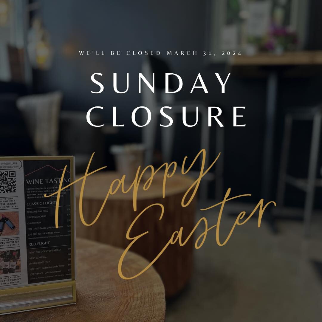 Just a heads up that we&rsquo;ll be closed tomorrow! 

🍷We&rsquo;d love to see you on this sunny Saturday!  Heads up👀 We already have a packed house until around 2pm, if you&rsquo;re planning to visit! Cheers! 🌞🍷🌺