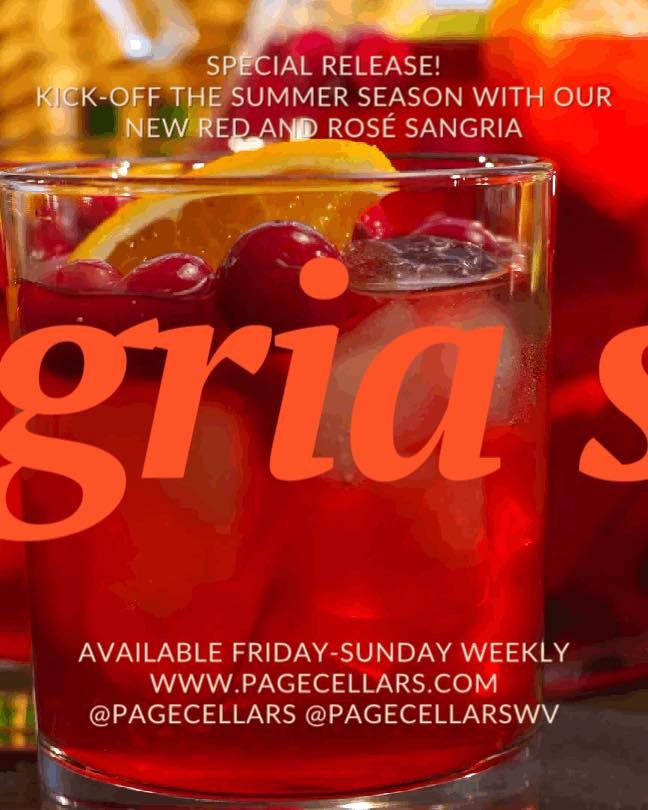 We&rsquo;re so excited about our new offering of Ros&eacute; &amp; Red Sangria! Arriving just in time for the sunshine this weekend! Join us on the patio and be the first to try! Sangria Release Kicks off Friday 12-7pm, Saturday &amp; Sunday 12-5pm ?