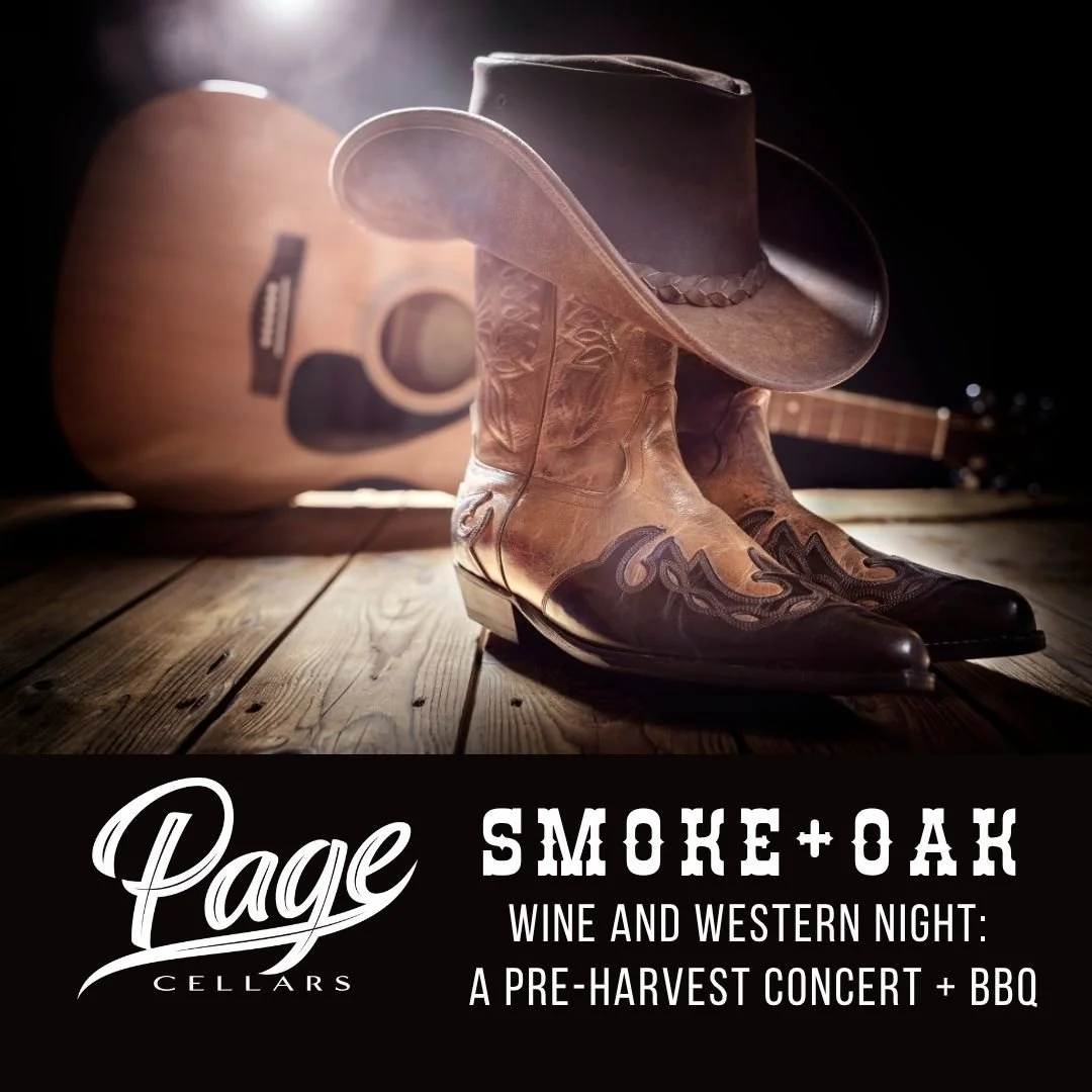 SMOKE + OAK: WINE AND WESTERN NIGHTS, A PRE-HARVEST CONCERT AND BBQ
