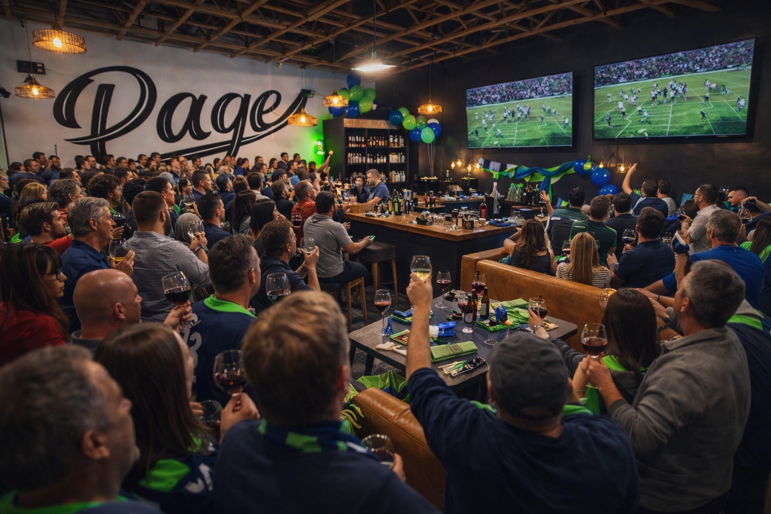 Game Day at Page Cellars