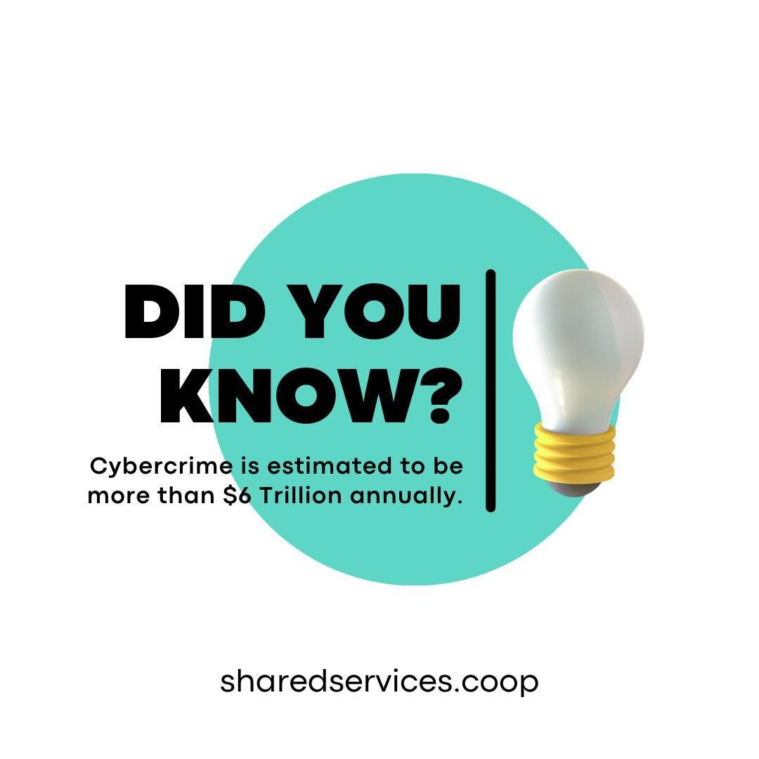 Yes, you read that right. $6 Trillion! However, ACCESS can support your SPO with cybersecurity.

Book your FREE assessment and start the process to protect your organization today!

Learn More under Our-Services/Cybersecurity.
[Link to Website in Bio