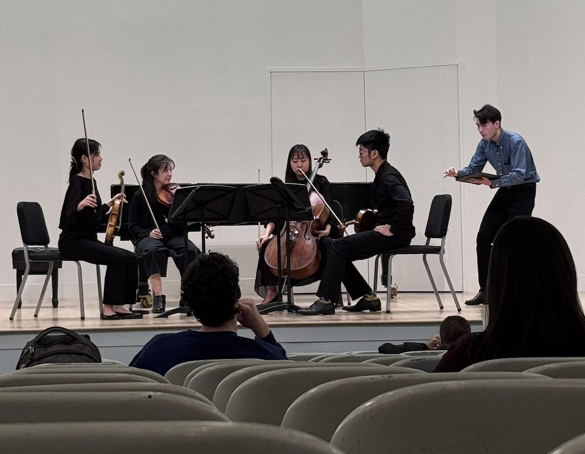 Beethoven String Quartet op. 18 no. 2 -Chamber Music Master Class Stefan Jackiw