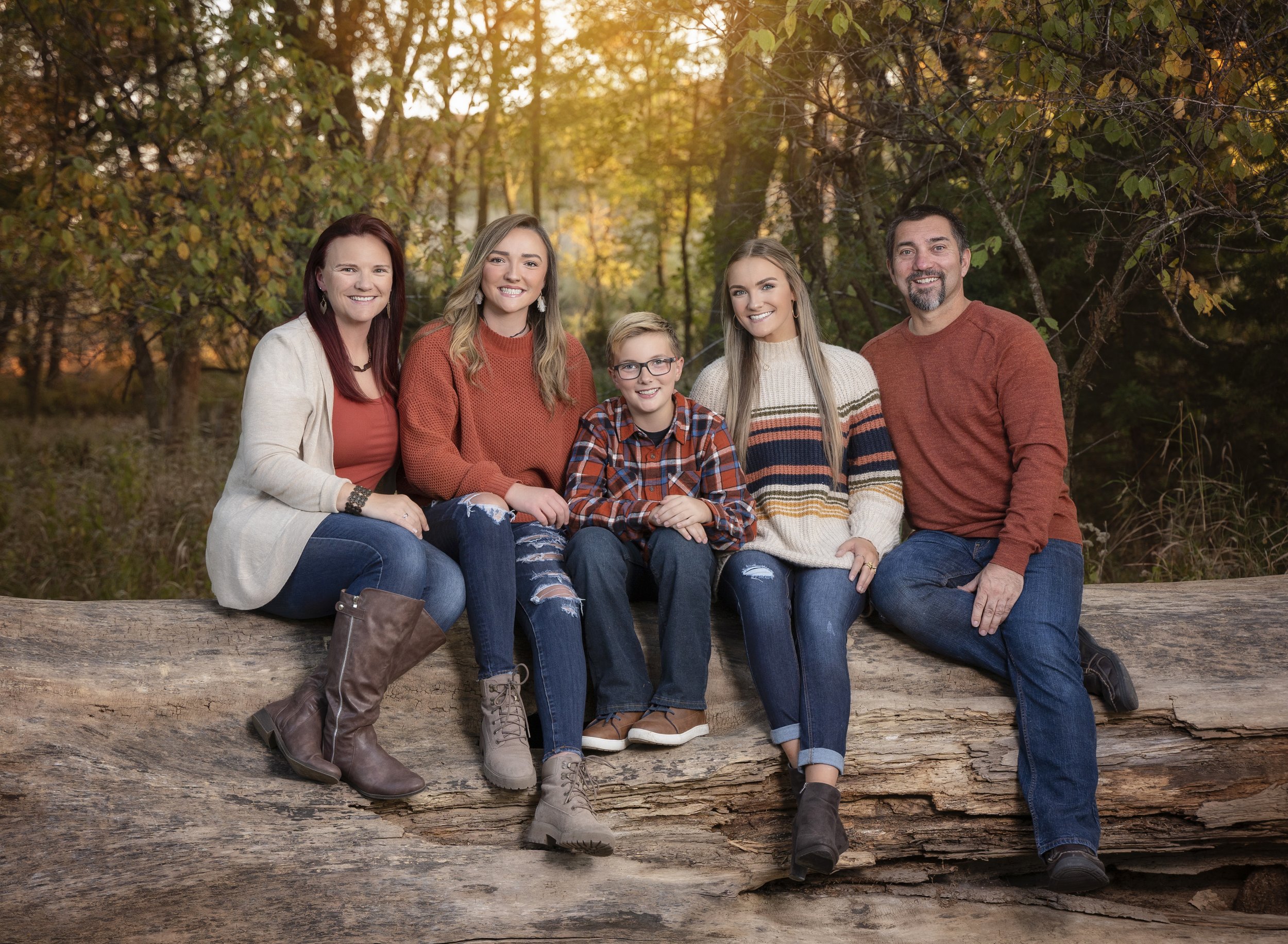 Nebraska Fall family photoshoot