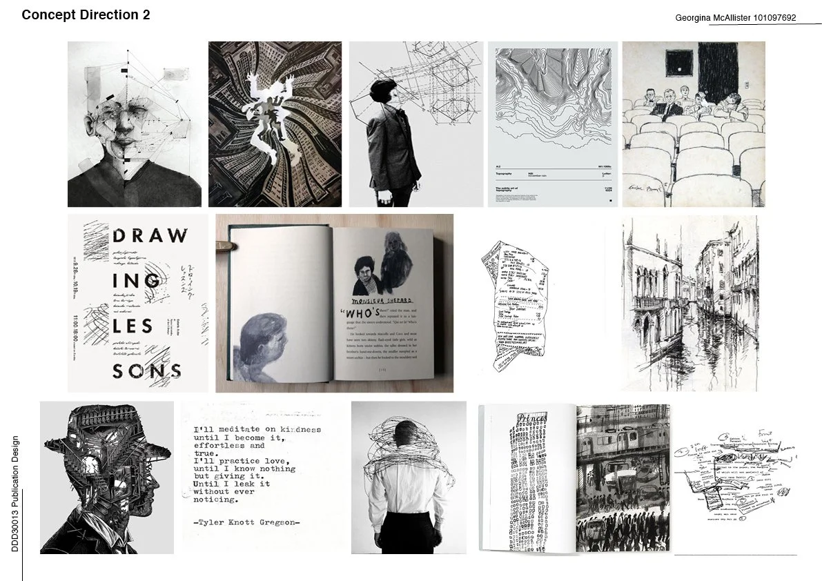 Concept Direction 2 Moodboard