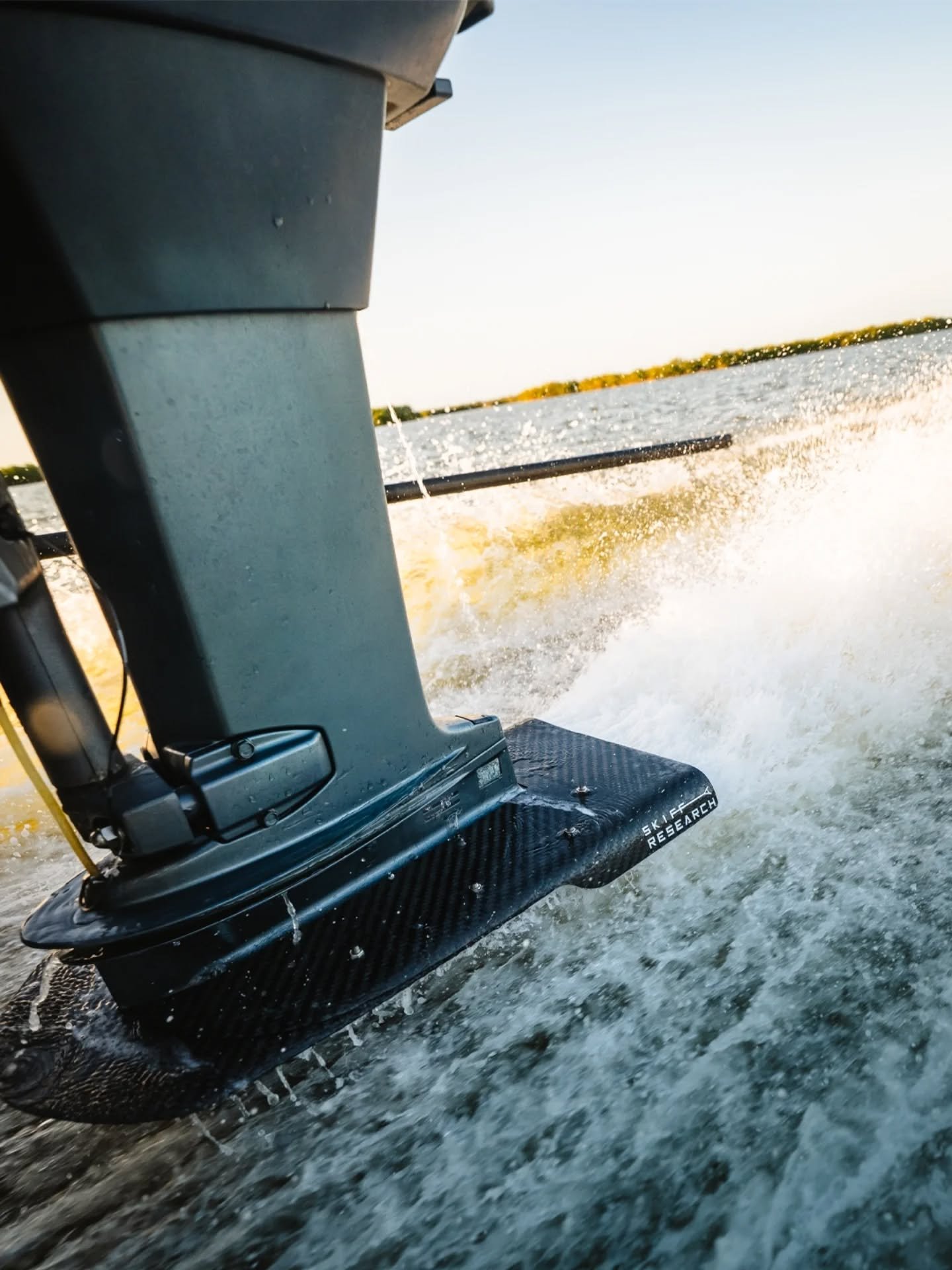 This is the Hybrid Series. Built for hulls that have a bit more deadrise and aren't running in spit, this cav plate still maximizes your boat's handling and performance for those times you do want to get skinnier.

With improved cornering around turn