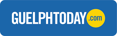 Guelph Today logo with blue background, white text, and a yellow circle with '.com' inside.