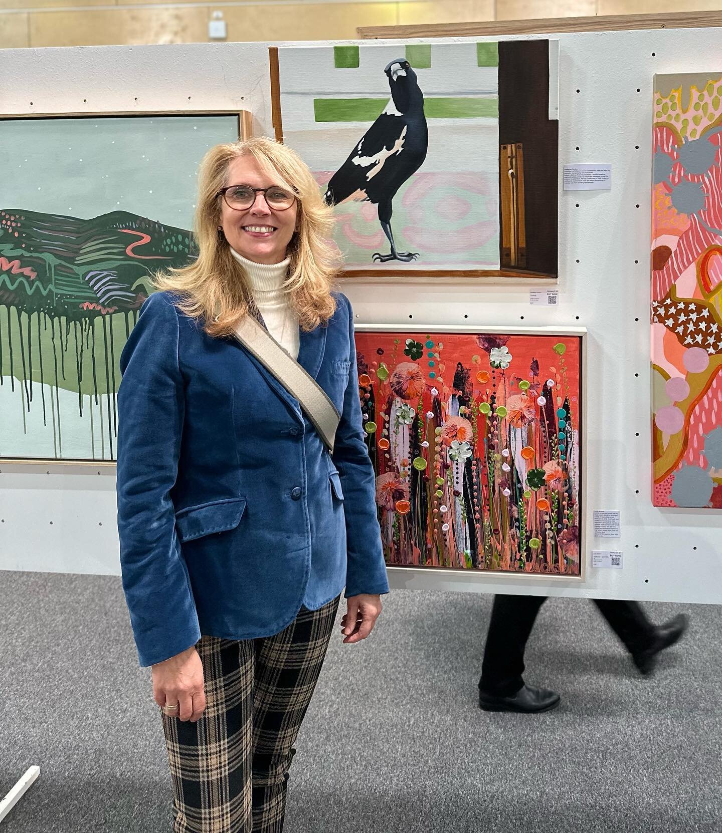 Art Red Hill 
It was so nice seeing such a fabulous turn out last night at the opening of Art Red Hill first time back as a proper art show since Covid lockdowns no more going to virtual events. Thanks @artredhill for a wonderful evening. You can sti