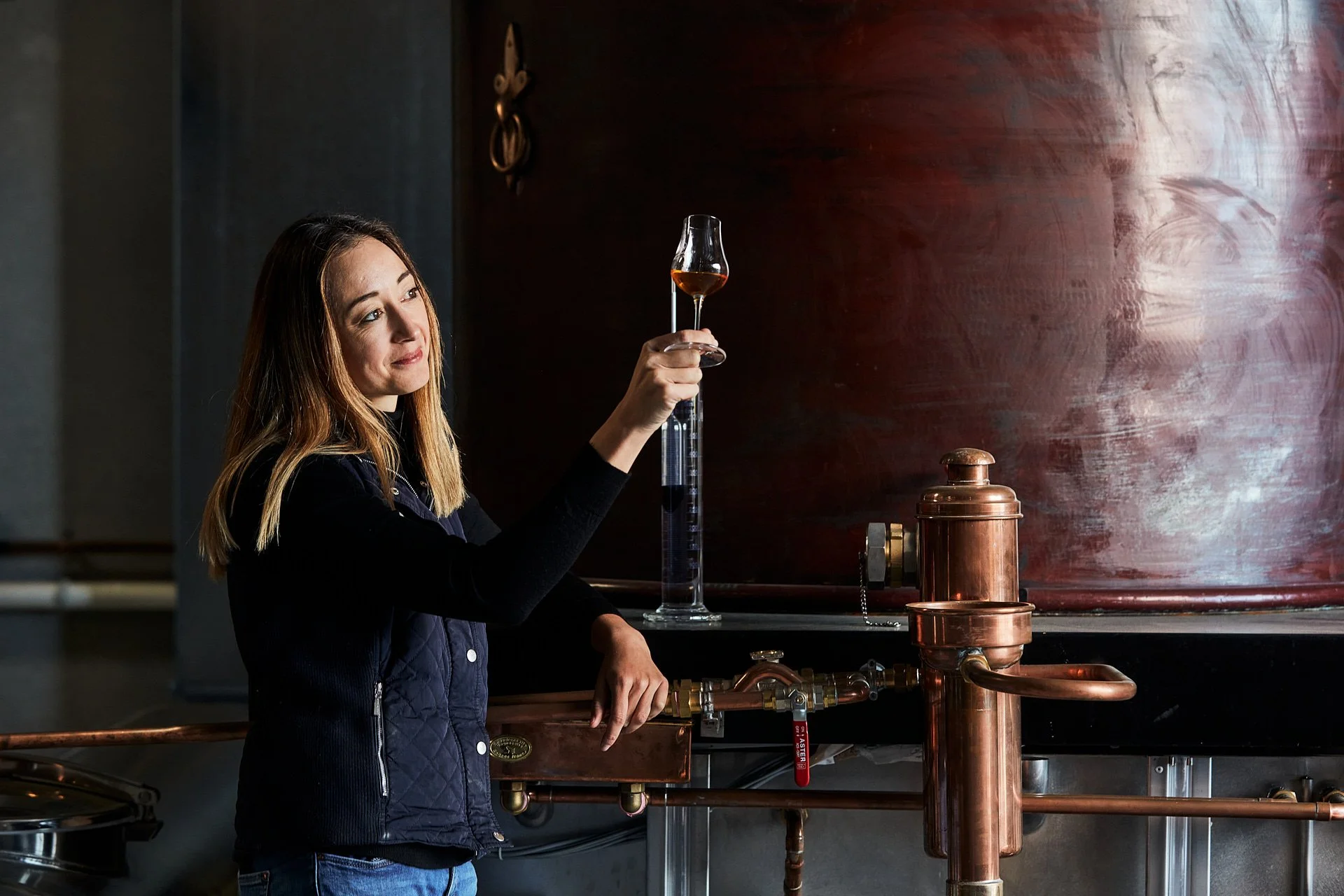 Dromana Habitat Artisan Maker Holly of Bass and Flinders Distillery
