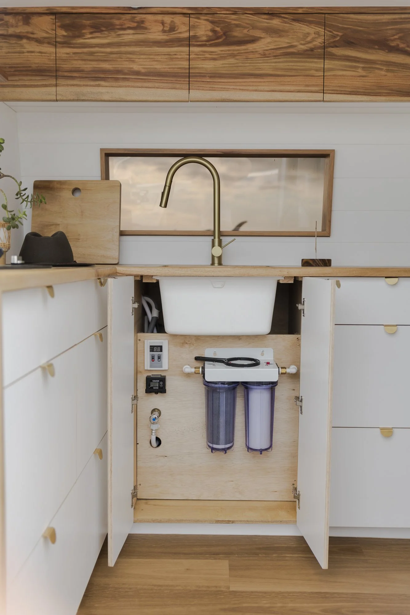 Natural timber kitchen