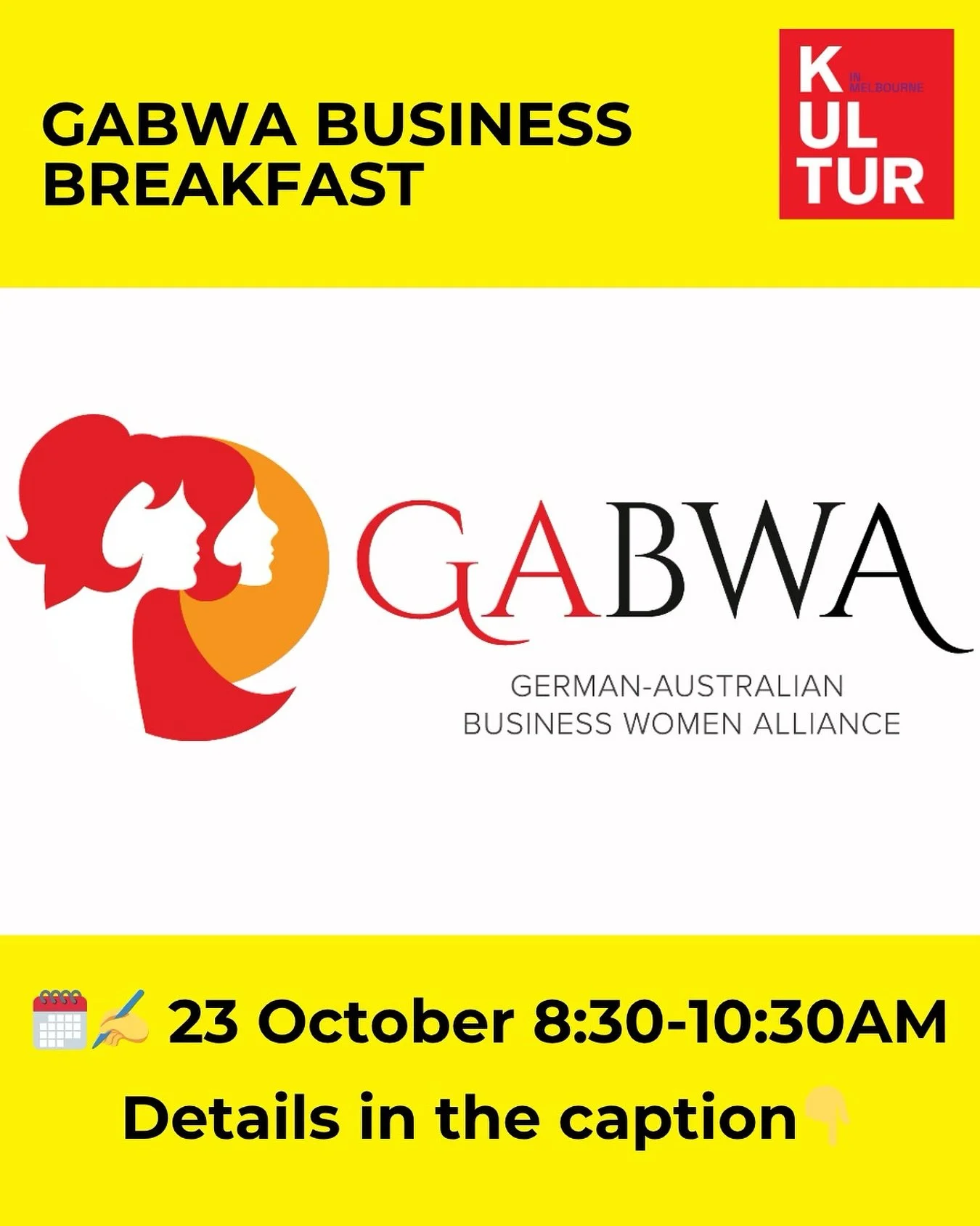 What does the future of leadership look like? Join us during German Week Melbourne for a round table discussion on rethinking and redefining leadership. 

Hosted by the German Business Women Alliance, the morning will involve a captivating keynote fr
