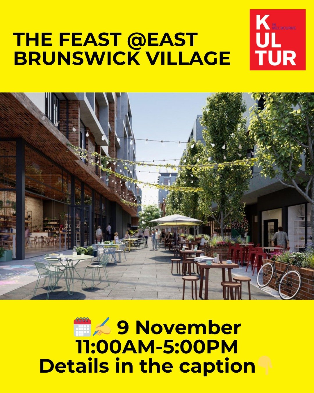 Get down to East Brunswick Village tomorrow, Sunday the 9th of November, for a feast! The multicultural event will have food and drink from various countries, including Germany. Hagen&rsquo;s Organics will be selling foot-long frankfurters, perfectly