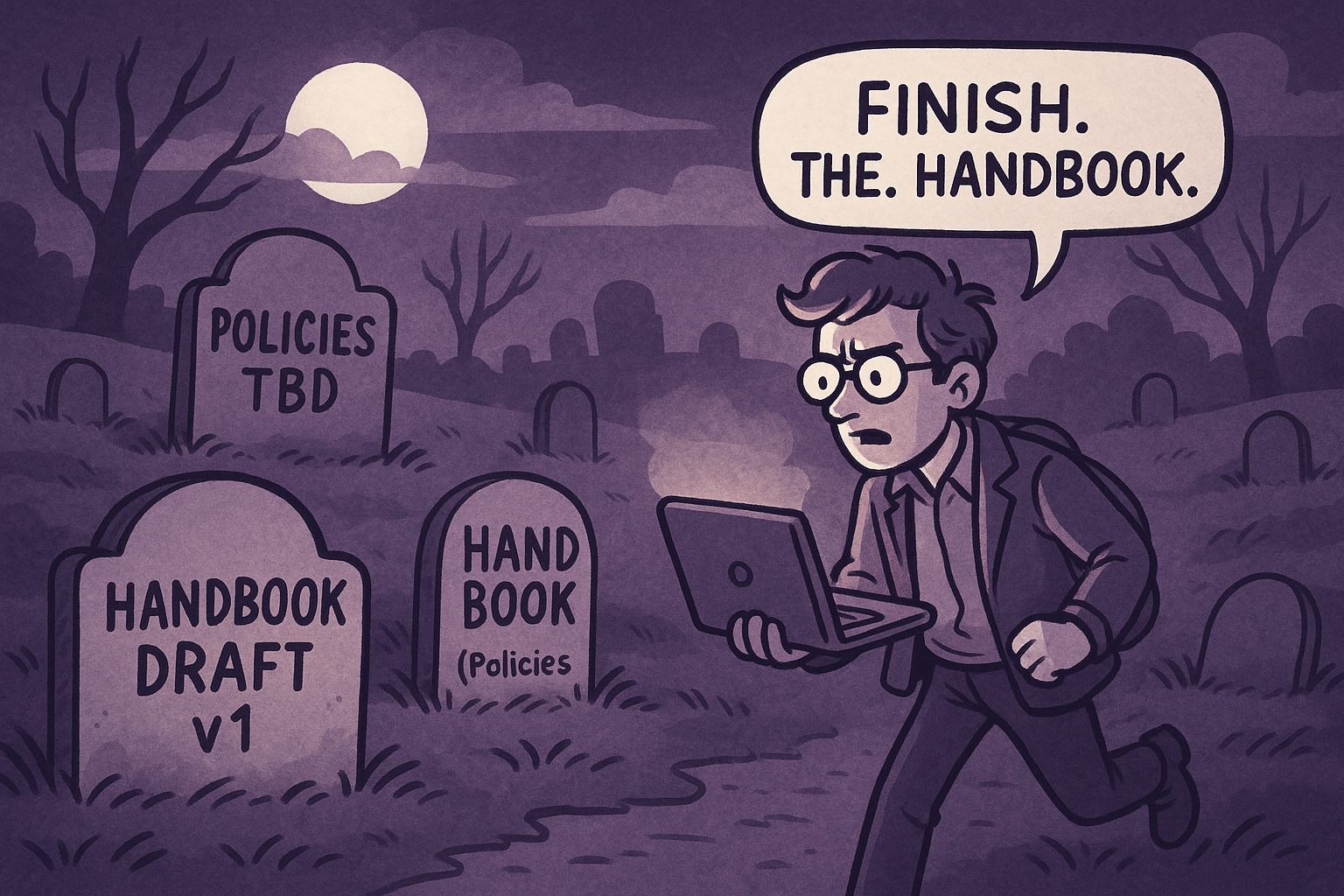 Finish the Handbook, Friend. It’s not a vibe, it’s a lifeline.