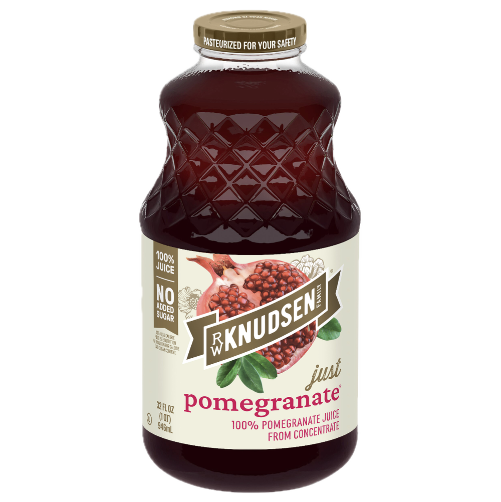 pomegranate juice glp 1 Just Pomegranate Juice, 32-Fluid Ounce — RW Knudsen