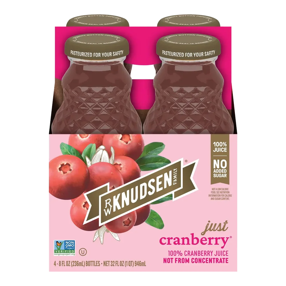 Just Cranberry Juice, 32-Fluid Ounce — RW Knudsen